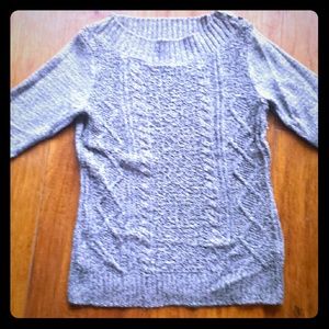 Beautiful gray with some glitter sweater